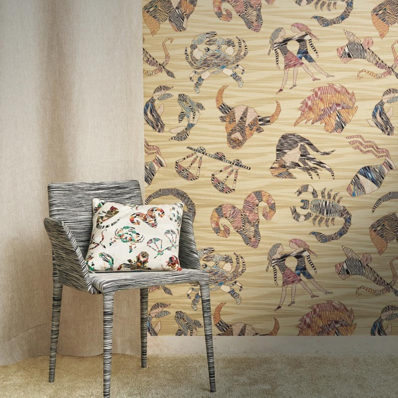 alt="کاغذ دیواری ایتالیایی Missoni Home - CONSTELLATIONS "