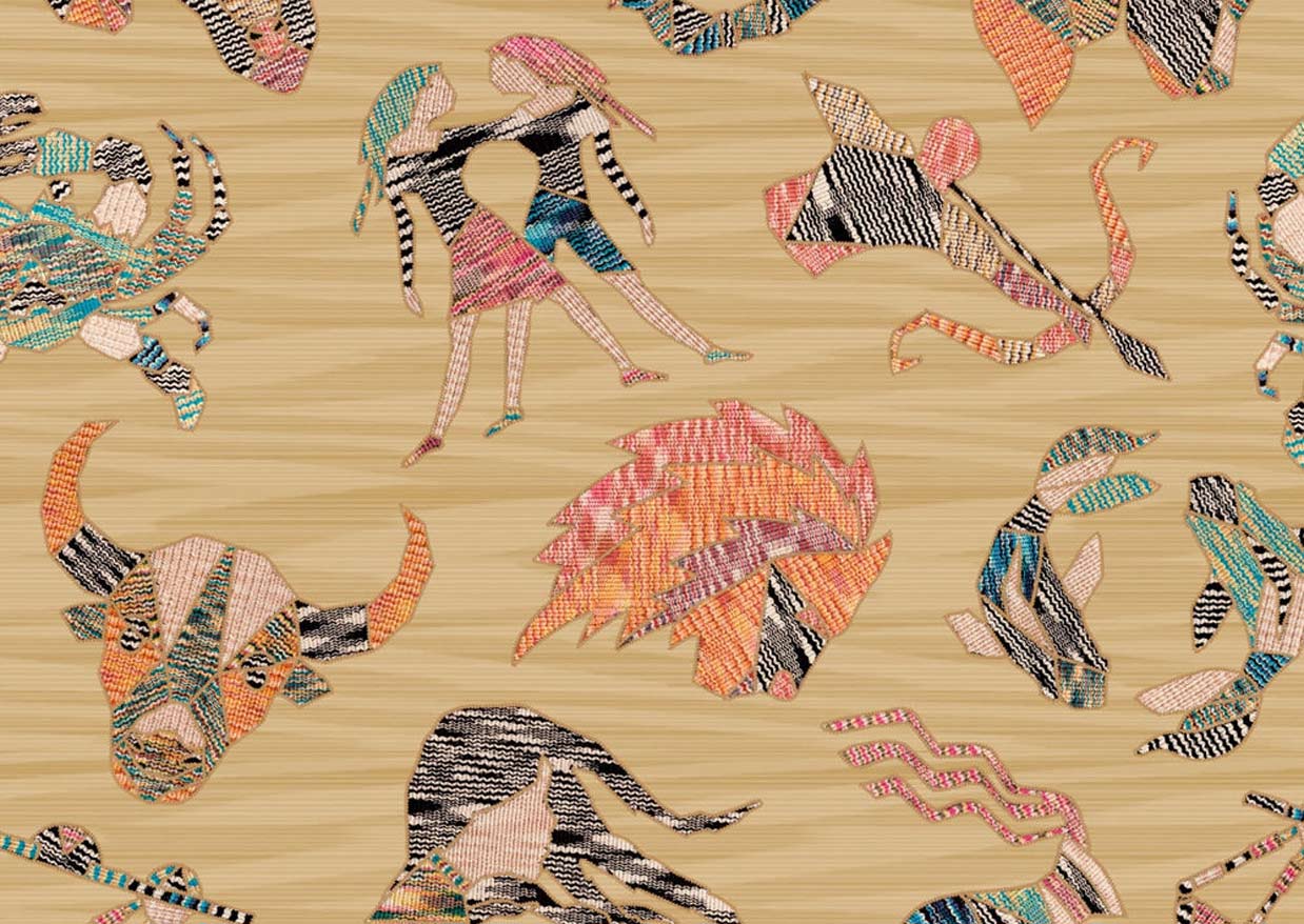 alt="کاغذ دیواری ایتالیایی Missoni Home 04 کد:10377"